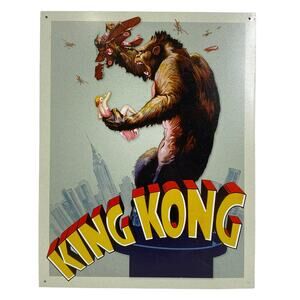 King Kong Metal Poster
